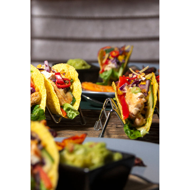 Krumble Taco en tortilla houder - Chroom (6)