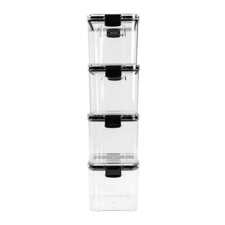Krumble Voorraadpot plastic 700 ml - Set van 4 (4)