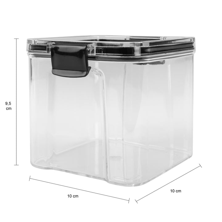 Krumble Voorraadpot plastic 700 ml - Set van 4 (2)