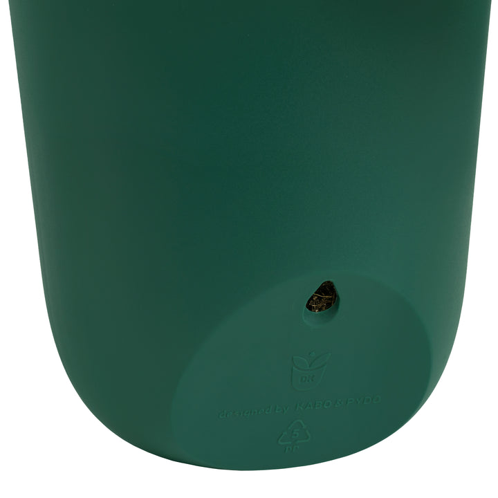 QUVIO Wand bloempot plastic - Donker Groen - POPPY (4)