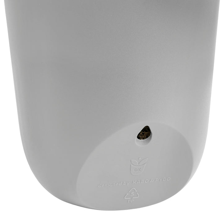 QUVIO Wand bloempot plastic - Grijs - POPPY (4)