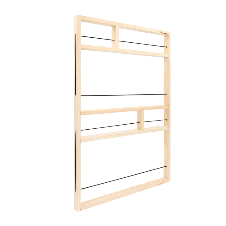 QUVIO Wandrek - 60 x 42 cm - Hout (2)