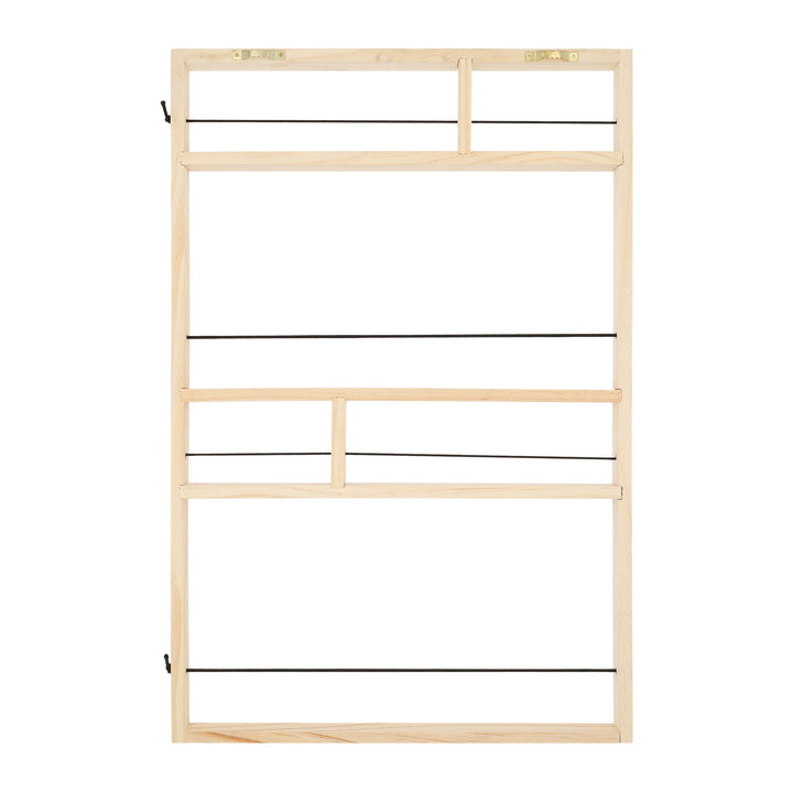 QUVIO Wandrek - 60 x 42 cm - Hout (3)