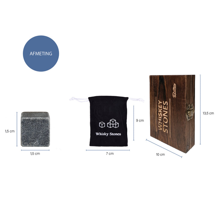 Aretica Whiskeystenen set van 9 cadeauset in houten box (7)