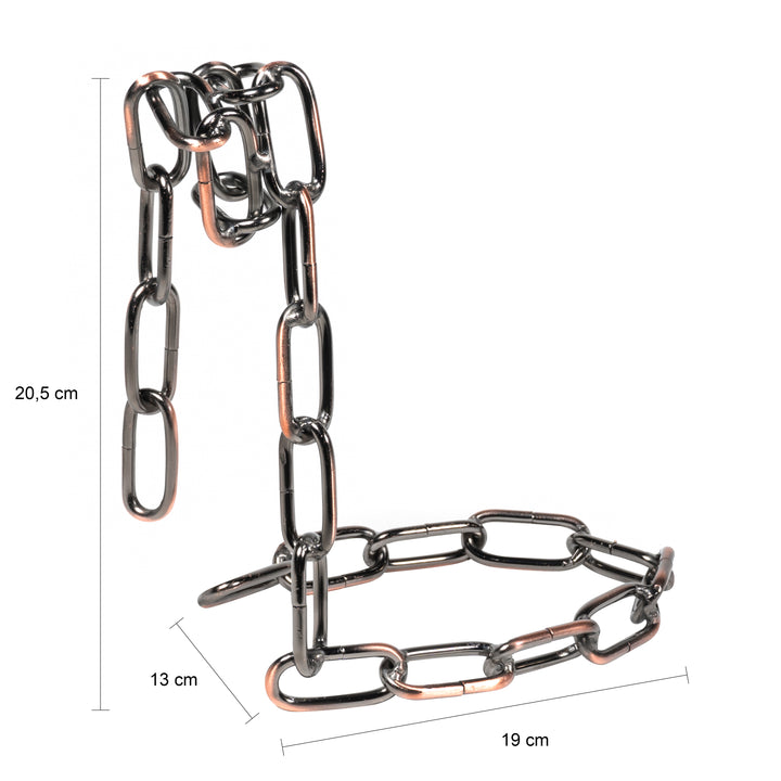 QUVIO Wijnfles houder als ketting (4)