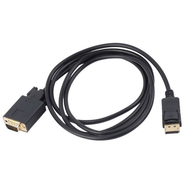 XIB Displayport naar VGA M 1.8m zwart D107