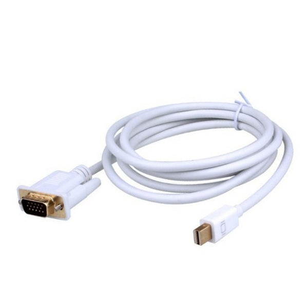 XIB Mini DP naar VGA M 1.8m wit MD109
