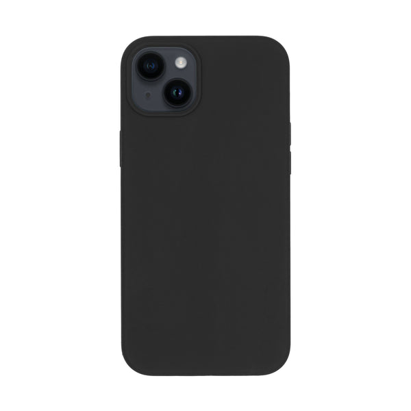 BMAX Liquid silicone case hoesje voor iPhone 14 Plus - Zwart/Black
