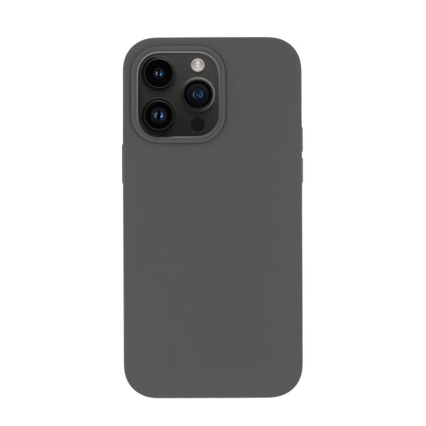 BMAX Liquid silicone case hoesje voor iPhone 14 Pro Max - Houtskool grijs/Charcoal grey