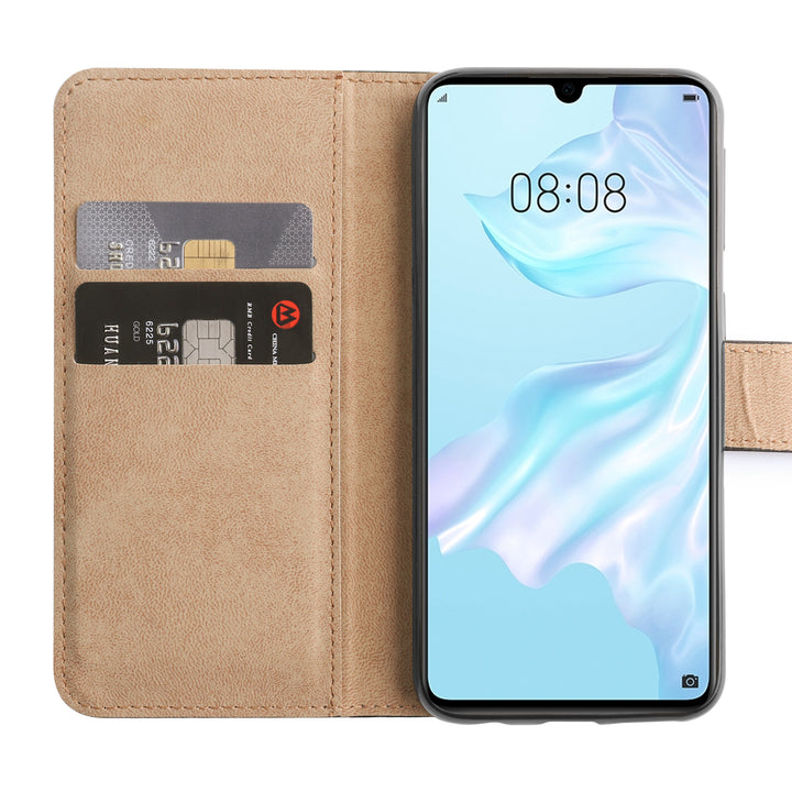 BMAX Leren flip case hoesje voor Huawei P30 Pro - Zwart (3)
