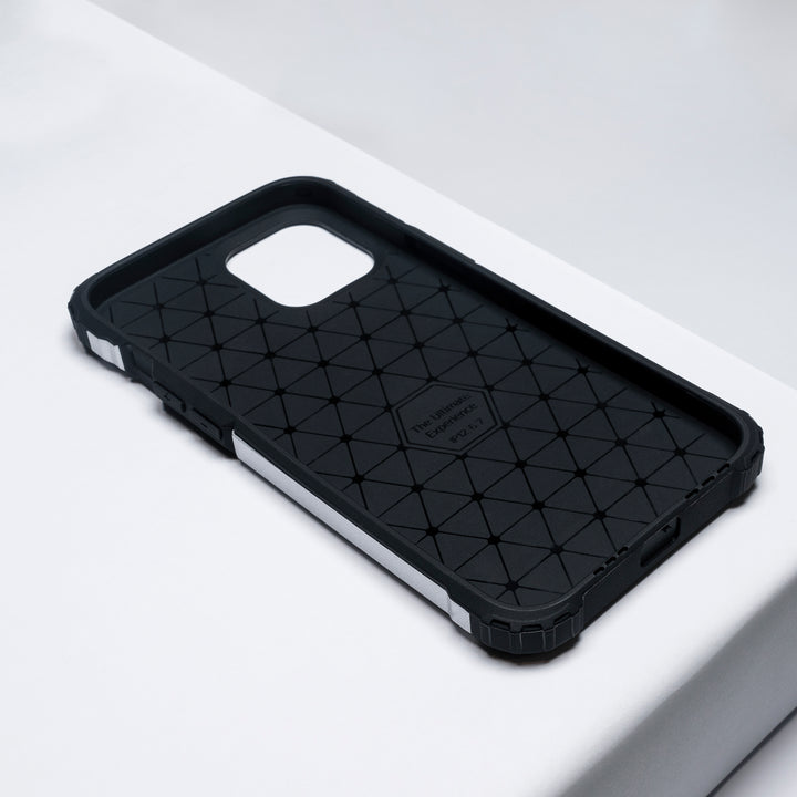 BMAX Classic Armor Phone Case iPhone 12 Pro Max - Silver/Zilver (2)