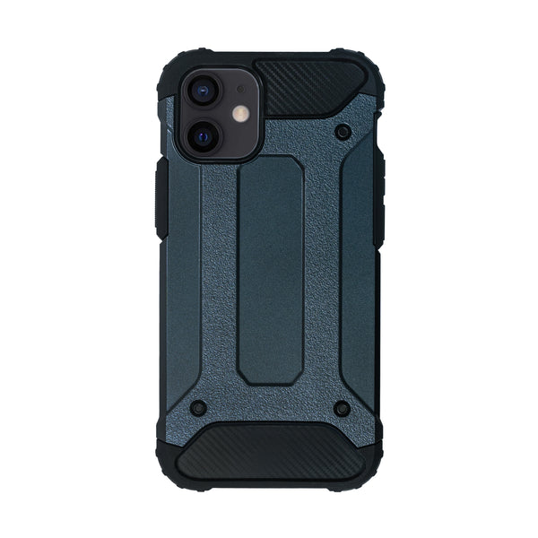 BMAX Classic Armor Phone Case iPhone 12 Mini - Navy Blue/Blauw