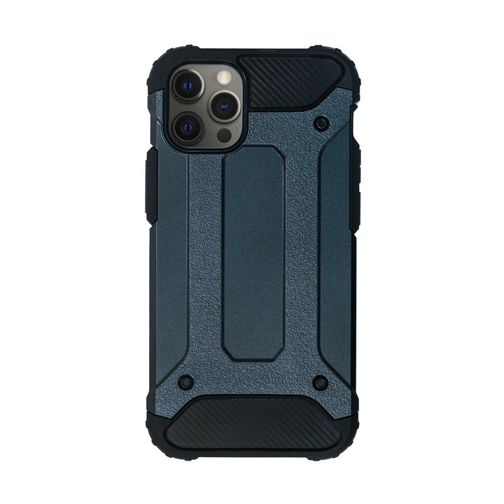 BMAX Classic Armor Phone Case iPhone 12 Pro Max - Navy Blue/Blauw