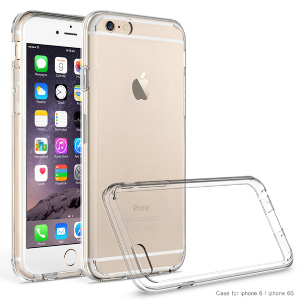 BMAX TPU hard case hoesje voor iPhone 6/6s - Transparant