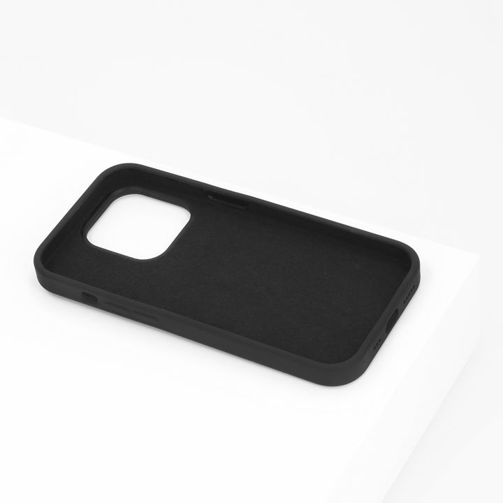 BMAX Liquid silicone case hoesje voor iPhone 14 Pro Max - Zwart/Black (2)