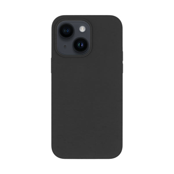 BMAX Liquid silicone case hoesje voor iPhone 14 - Zwart/Black