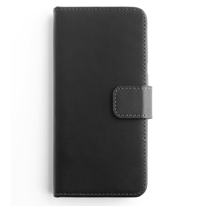 BMAX Leren flip case hoesje voor iPhone X/XS - Zwart (2)