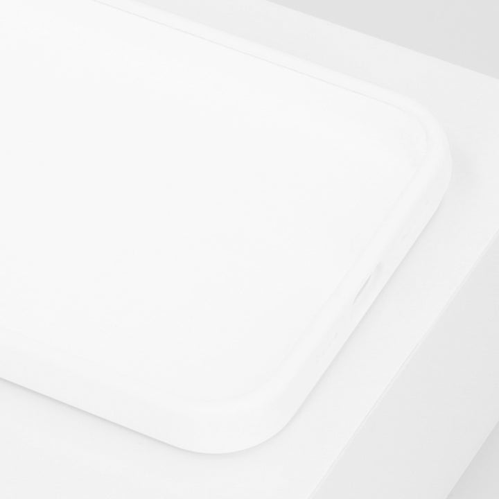 BMAX Liquid silicone case hoesje voor iPhone 14 Pro Max - Wit/White (3)