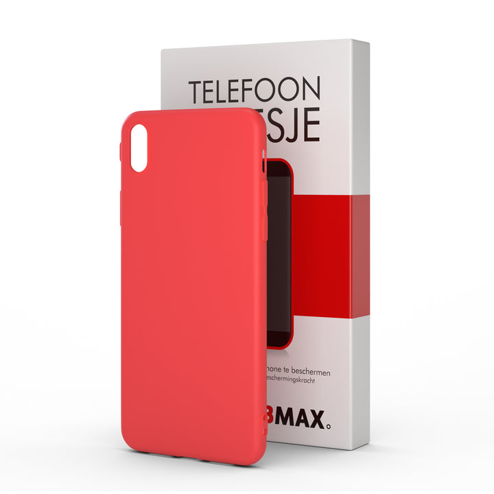 BMAX Essential iPhone XS Max Hoesje Rood