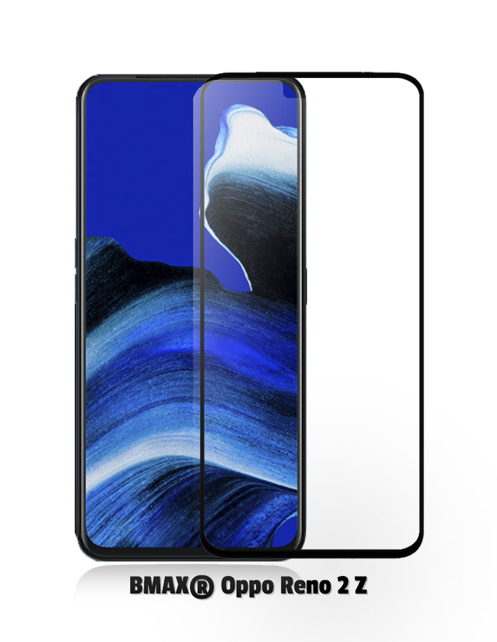 2-pack BMAX OPPO Reno 2Z Screenprotector - Gehard glas - Full Cover (3)