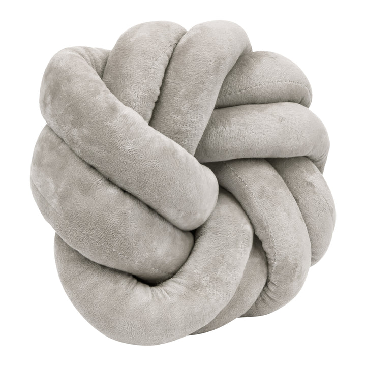 QUVIO Kussen knot - Grijs (2)